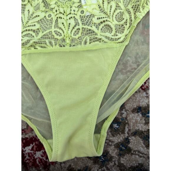 NWT Adore Me Women's Lime Green Diara Hipster Thong Panty Size 3X - Picture 4 of 6